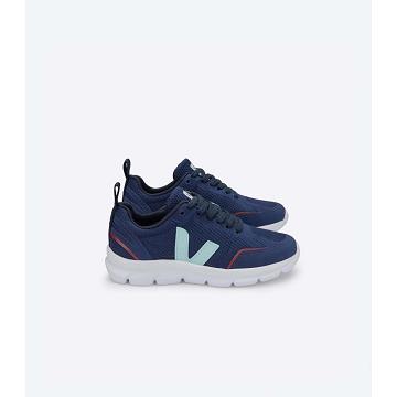 Zapatillas Running Veja CANARY B-MESH Niños Azules | España 713WNB